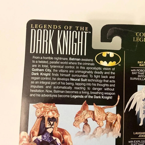 Vintage 1997 Kenner Legends of the Dark Knight Premium  Panther Prowl Catwoman - Picture 11 of 16